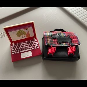 American Girl Laptop and case
